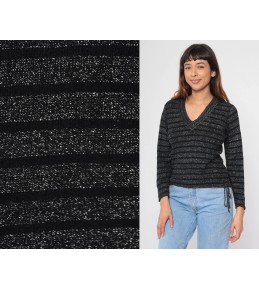 Black Metallic Stripe...